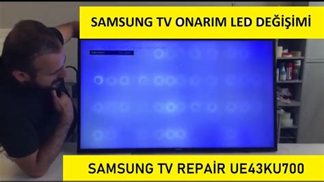 Samsung tv ekran arızaları